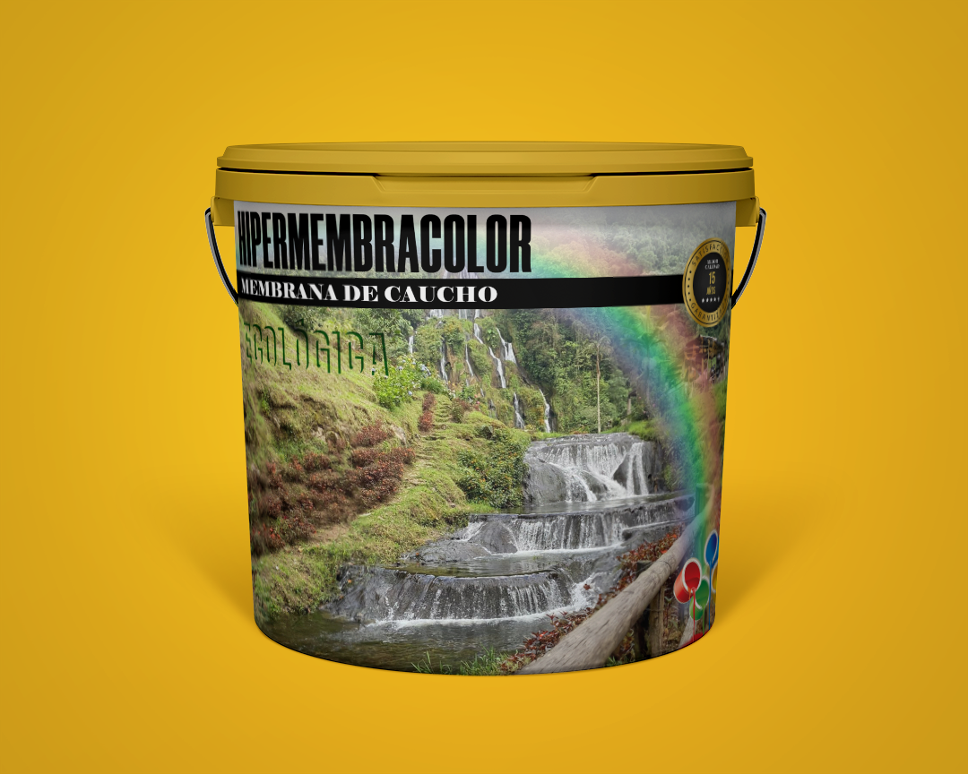 Pintura Impermeabilizante Color Amarillo Oro