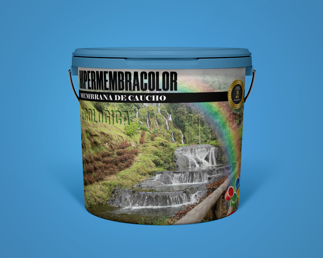 Pintura Impermeabilizante Color Azul Claro