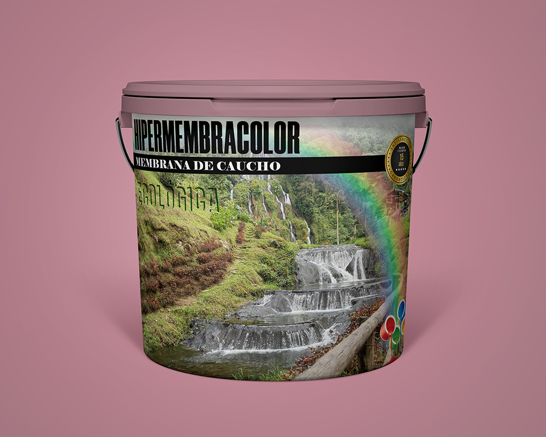 Pintura Impermeabilizante Color Castaño 