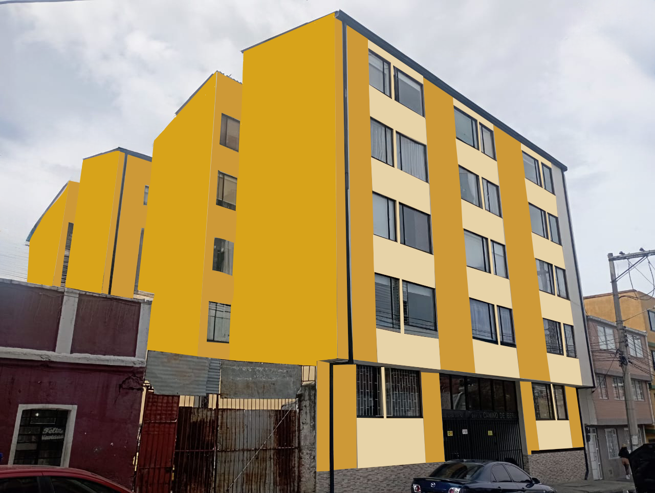 Pintura Impermeabilizante Color Amarillo Oro